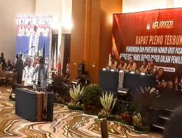 KPU Tetapkan Nomor Urut Pasangan Calon Peserta Pilkada 2024